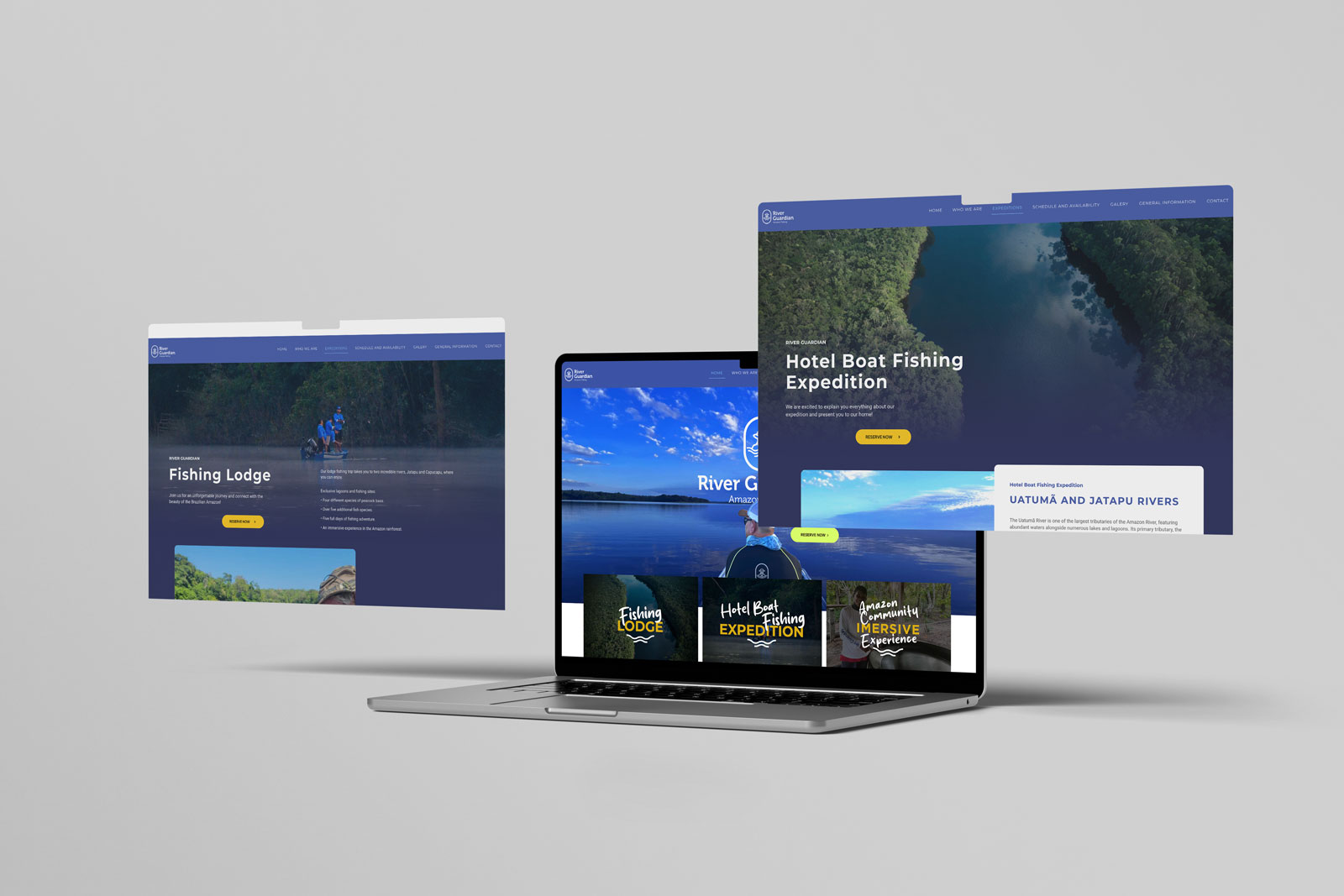 Website desenvolvido pela Caviar Criativo